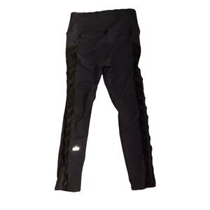 ALO High Rise Legging Black w/ Side Design e XS